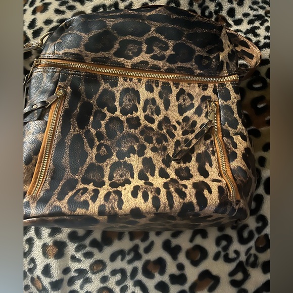 Handbags - ✨Animal Print Backpack✨